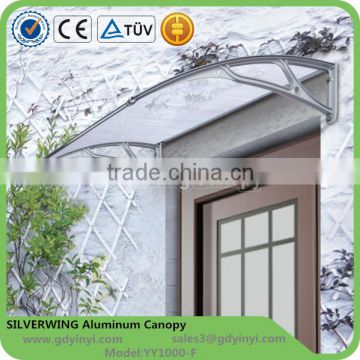 DIY Aluminum balcony awning brackets for awning canopy with high quality support arms