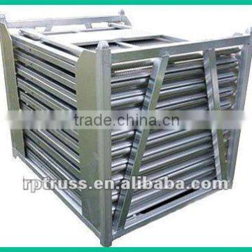 Aluminum foldable expandable barricade