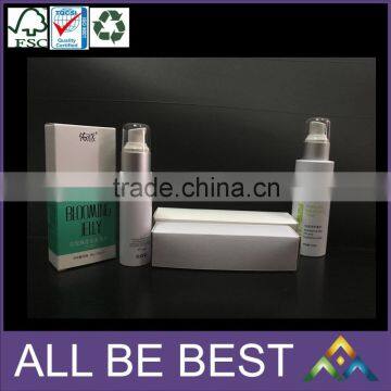 custom quality packaging box pack comestics PET bottles