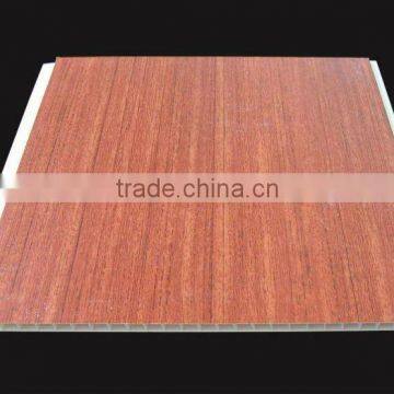 2011new wood grain printing of pvc wall panel