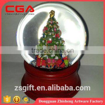 Christmas crafts crystal glass ball hotcake popular design wholesele water ball