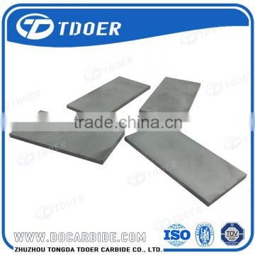 With Excellent Quality Hard Metal Plates