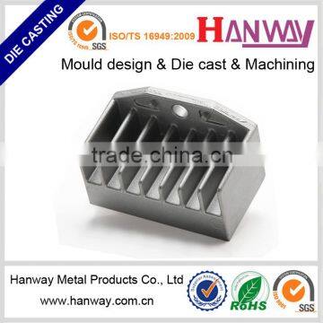 black anodizing aluminum die casting heat sink radiator motorcycle engine parts