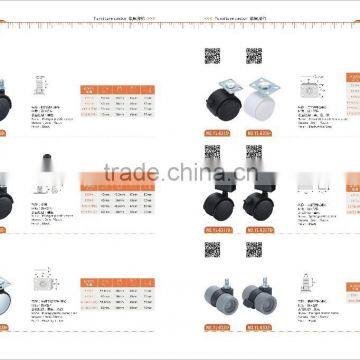 2 Inch Table Leg Casters Flat Furniture Caster Castor Wheel Small Wheels photo-6