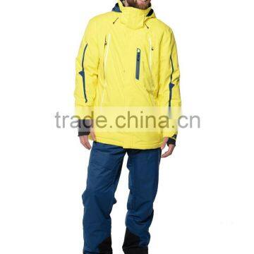 the lastest fashion crane snow ski wear for man and ski jacket from china apparel factory