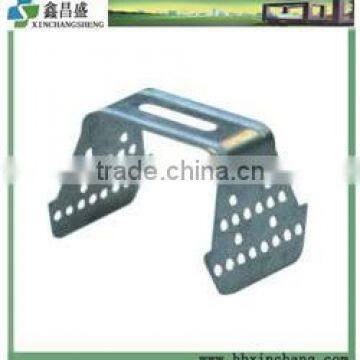 Metal profile double hanger for ceiling suspension systems