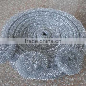 stainless steel cleaning ball, galvanised wire mesh scourers