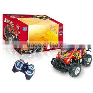 New Christmas Gift Hot Sale Racing Car 4 Function RC Truck Baby Toys Wholesale