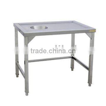 stainless steel restaurant working tables