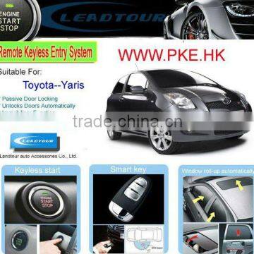 Anti-hijacking Car Alarm System with RFID Remote Control Keyless Entry Push Button Engine Start for Toyota Yaris