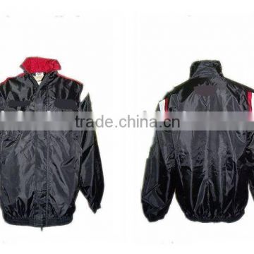 polyester jacket and outerwear apparel