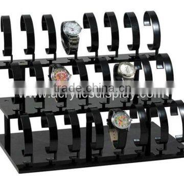 acrylic watch showcase display tower