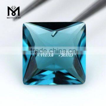 Square 10 x 10 London Topaz Faceted Loose Decoration Glass Stone