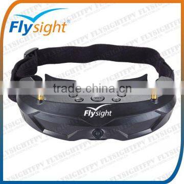 H1623 Flysight SpeXman One Goggle Glass SPX01 FPV 5.8G 32CH Div AIO Wireless Dual Receiver