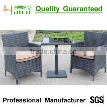 outdoor metal table and chairs with seat cushion