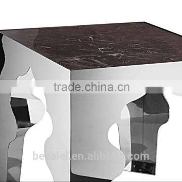 Fashion living room dialpay snack table square tea table set