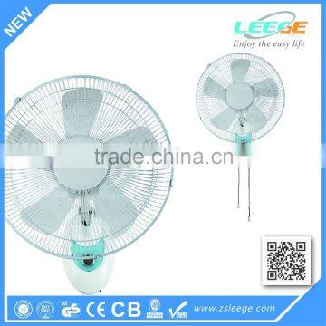 FW40-4 white color 5 blades wall mounted fan fan products