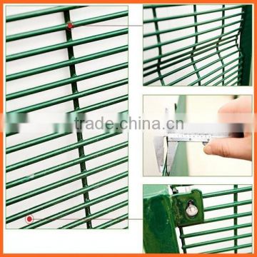 PVC Coated galvanized 358 high density anti climb security fence