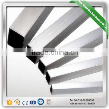 ISO 210 stainless steel square tube