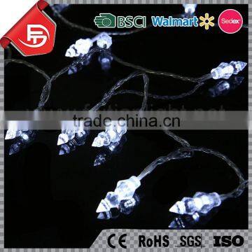 TZFEITIAN OEM ODM Welcome Ice Pillar Decoration Light Chain for Outdoor Decor