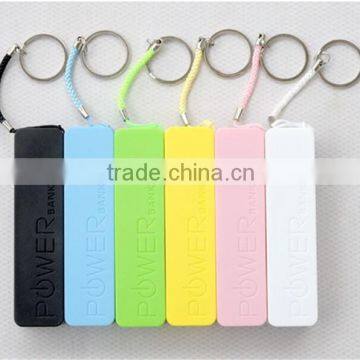 Mini portable single 18650 Li-ion battery 2200mah power bank