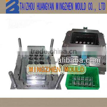 china huangyan plastic milk crate mold manufacturer