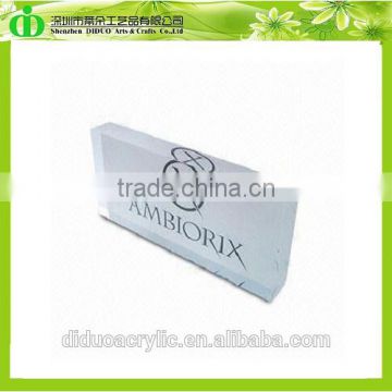 DDB-0145 Trade Assurance Cast Acrylic Block