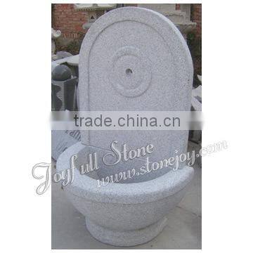 Outdoor Garden Fountain, granite wall fountain