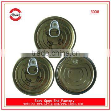 300#72.9mm Tinplate Easy Open End for Canned Meat Packaging photo-6