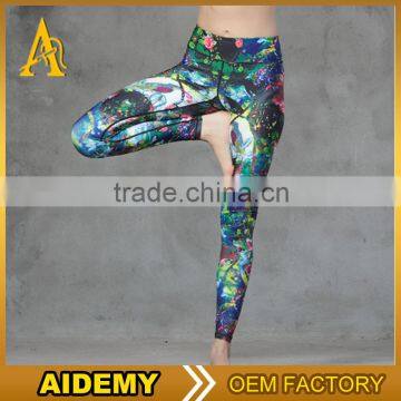 Custom Leggings Printed Sport Fitness Yoga Pants Legging Women Running Tight photo-5