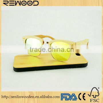 New Arrival Natural Wooden Cell Phone Case Handmade Unique Design