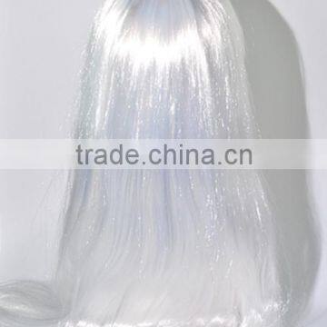 Hot Silk White Synthetic Wig N271