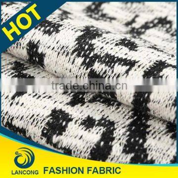 Hot sale Latest design High Quality jacquard hacci knit