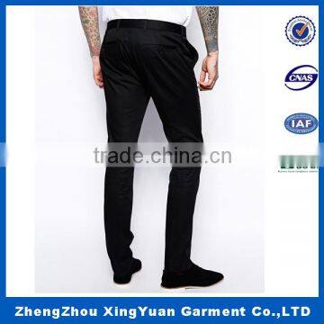 chinos trousers for men newest design black tight man trousers