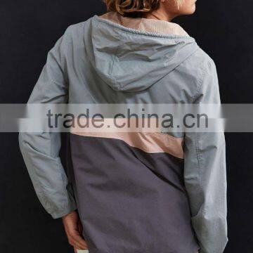 Good Quality Custom With Pocket 100% Cotton Light Weight With Hood Guangzhou Manufacturehalf Zipper Tone Men Oversized Hoodie photo-4