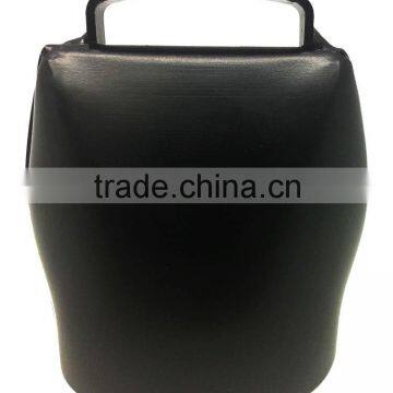 Metal Cow Bell in Plated or Painted Color With Logo and Strap Attached for Hunting