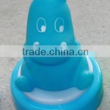 LED animal push night lamp hippo touch night light