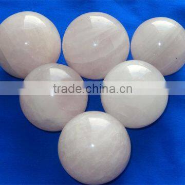 wholesale natural stone ball stone rose quartz gemstone ball sphere