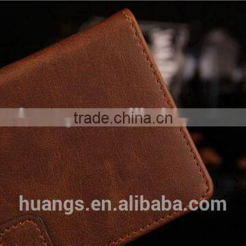 High Grade Anti-dirt Credit Card Purse Stander Leather Flip Case Cover for Sony Xperia Z3 photo-3