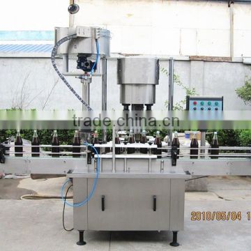 Full Automatic Rotary Capping Machine for Vinegar Bottle with Aluminum Cap