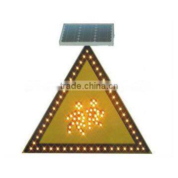 Solar LED Traffic Sign( Pay attention to children)