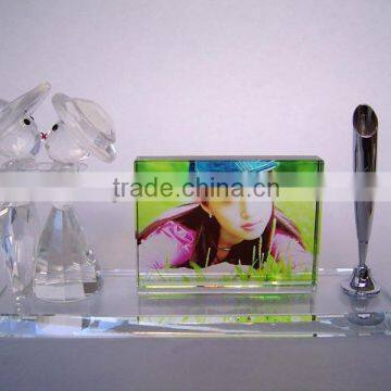 Desktop crystal office set