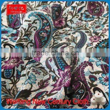 China Manufacturer Make to Order Cheap 30*68 Plain Woven 100% Viscose Fabric, Printed Viscose Fabric for Apparel