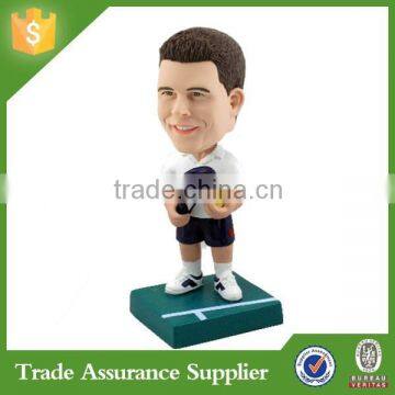 Factory Direct TableTennis Player Resin Custom Bobblehead