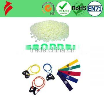 Thermoplastic TPR resistance bands raw material