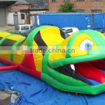 inflatable tunnel maze snack/ strong tunnel for school amusement enquipment