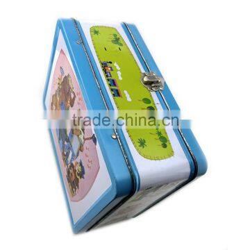 Kids Cute Tin Lunch Box photo-4