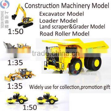 Construction Machinery Model,excavator model,road roller model,grader model