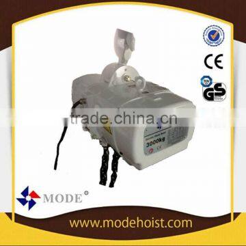 electric hoist with geared low headroom chain hoist