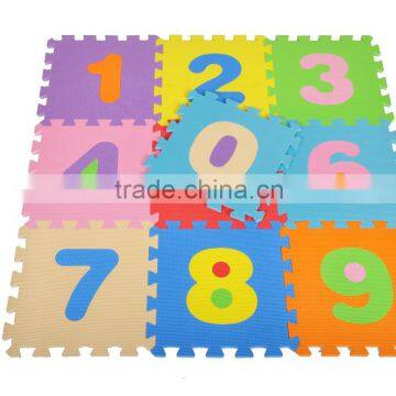 Environmental Kamiqi EVA foam floor Jigsaw puzzle mats-numbers